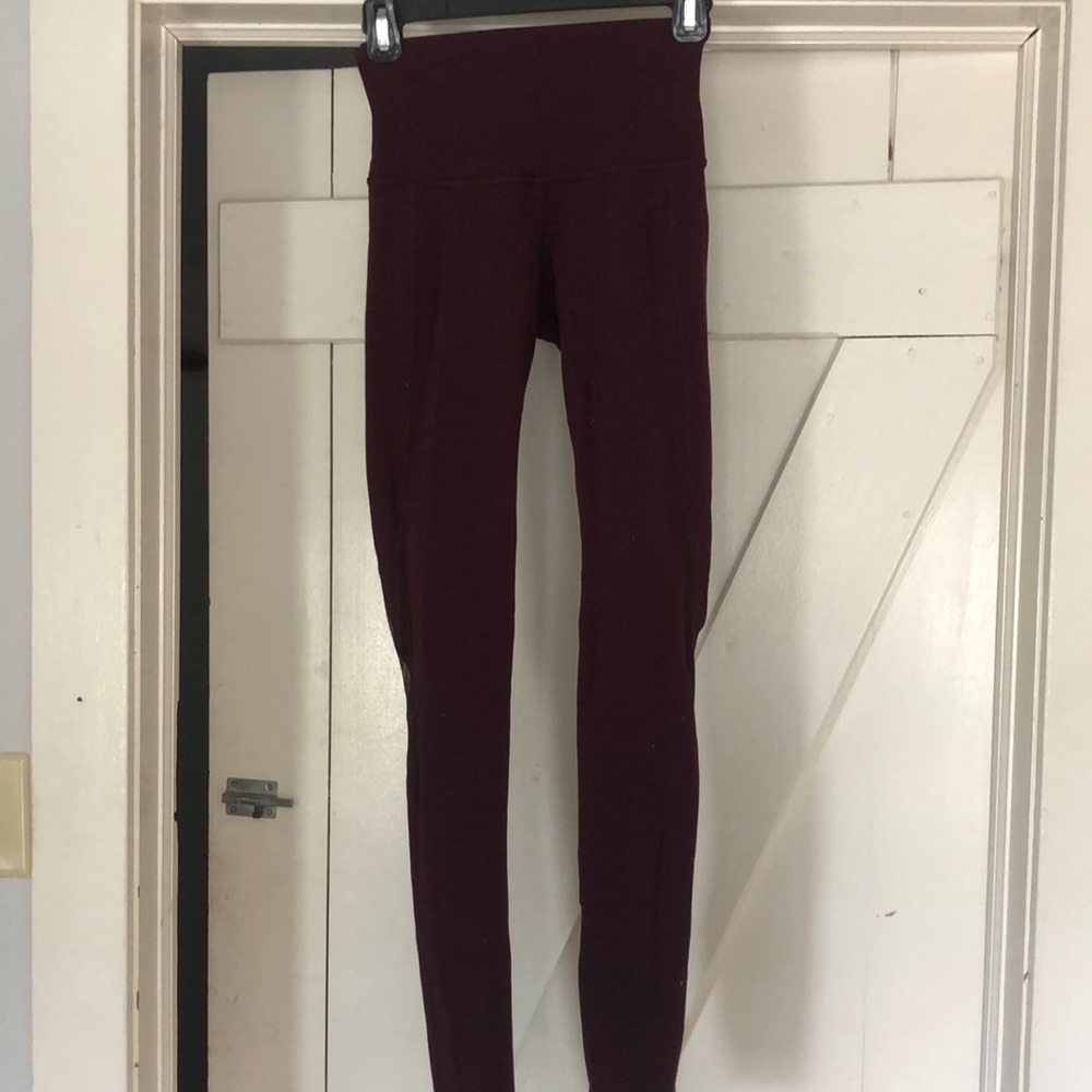 Lulu lemon leggings with mesh cut outs!